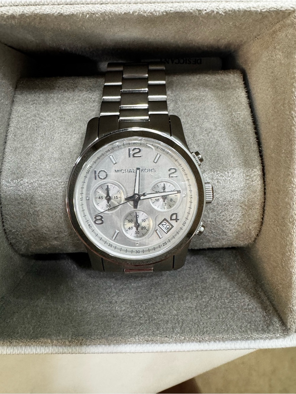 Michael Kors Silver-Tone Women's Watch